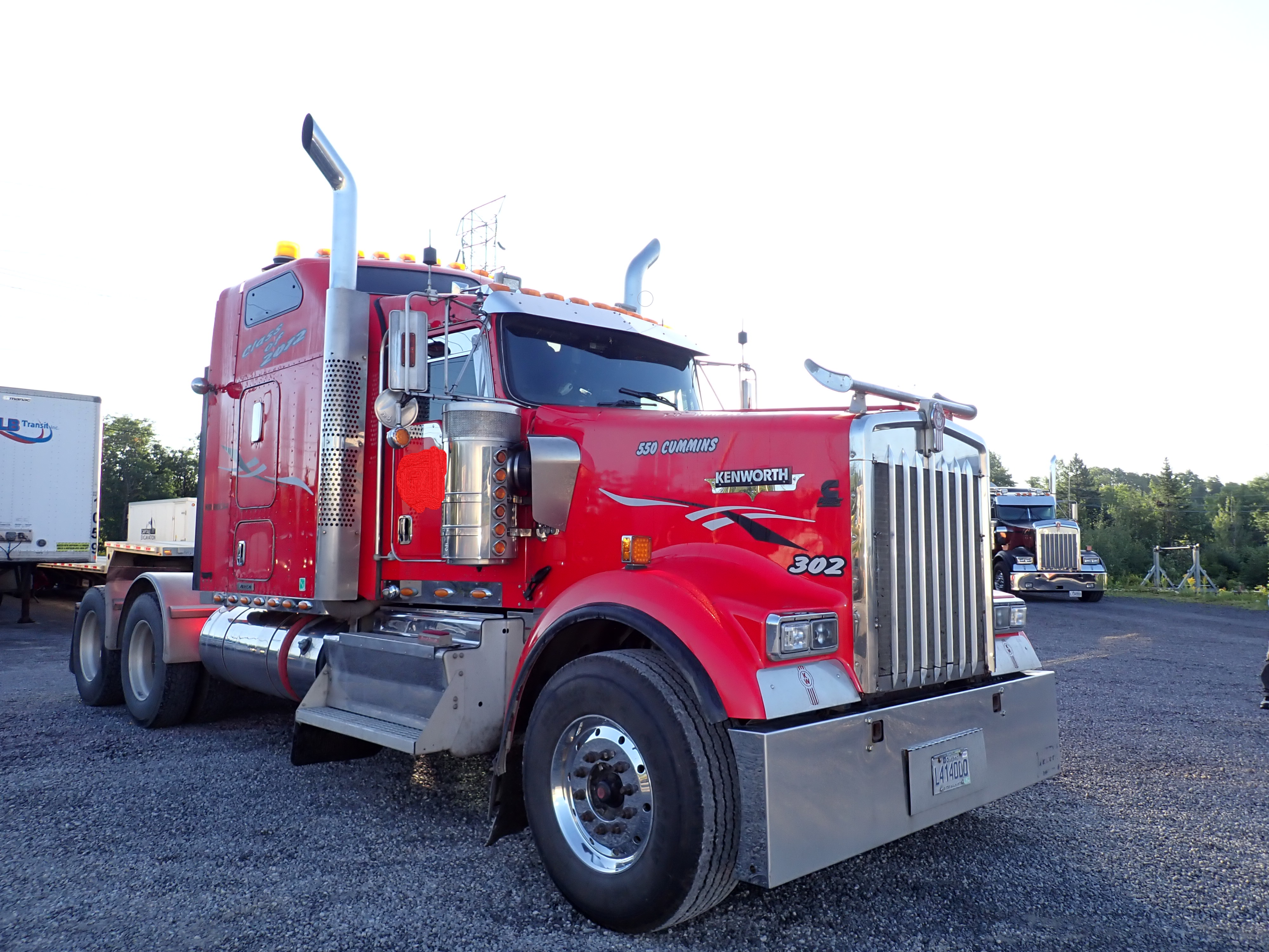 Camion couchette Kenworth W900L-1976541KM-Année 2012-Stock #S1767A/6913 – Image 3