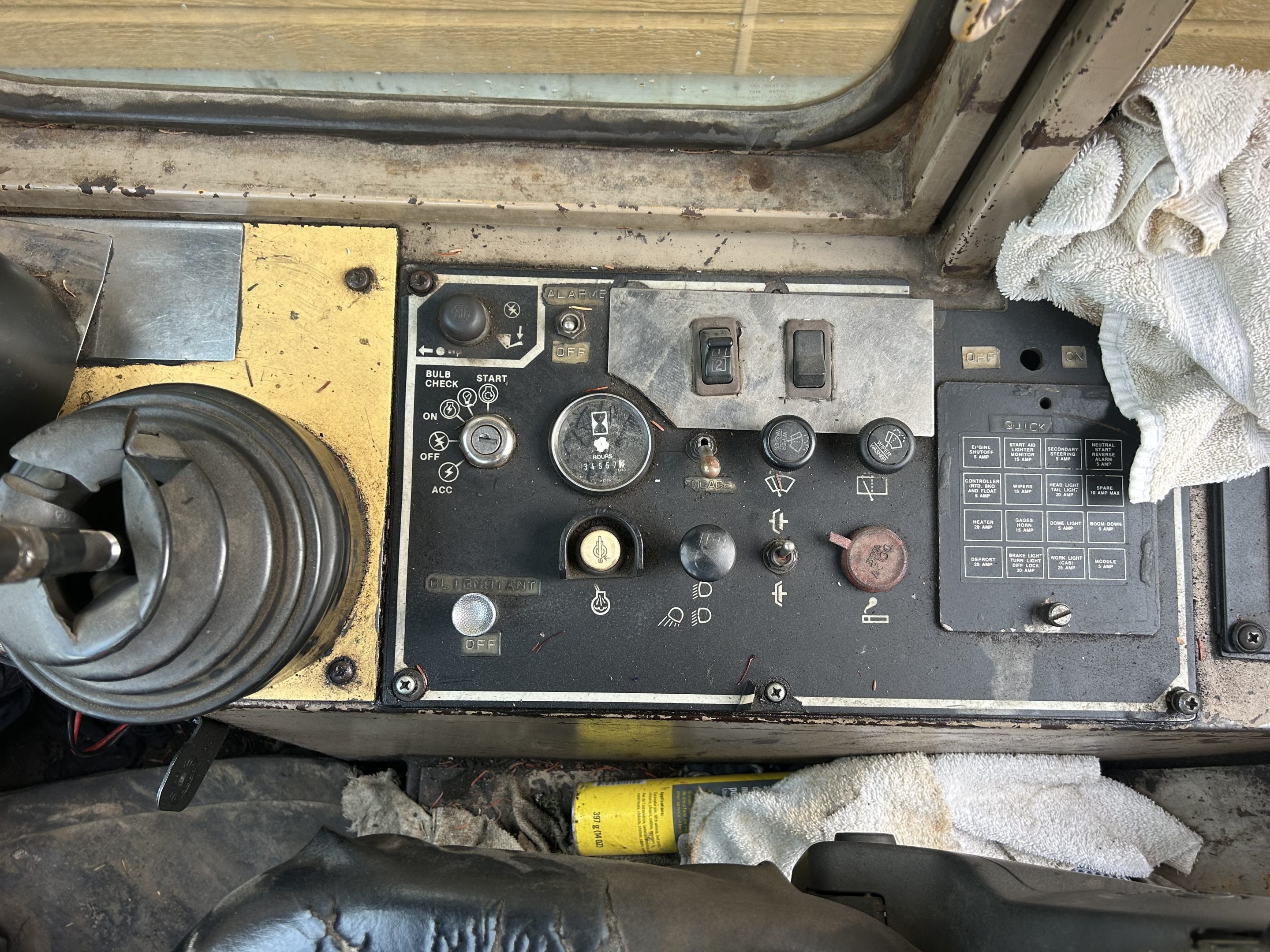 Loader John Deere544E Année 1984 -34000 heures Stock#P1249/7170 – Image 8