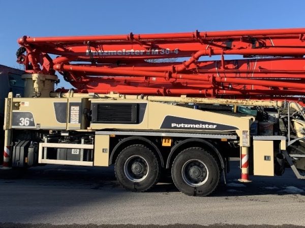 Recherche pompe à béton sur camion