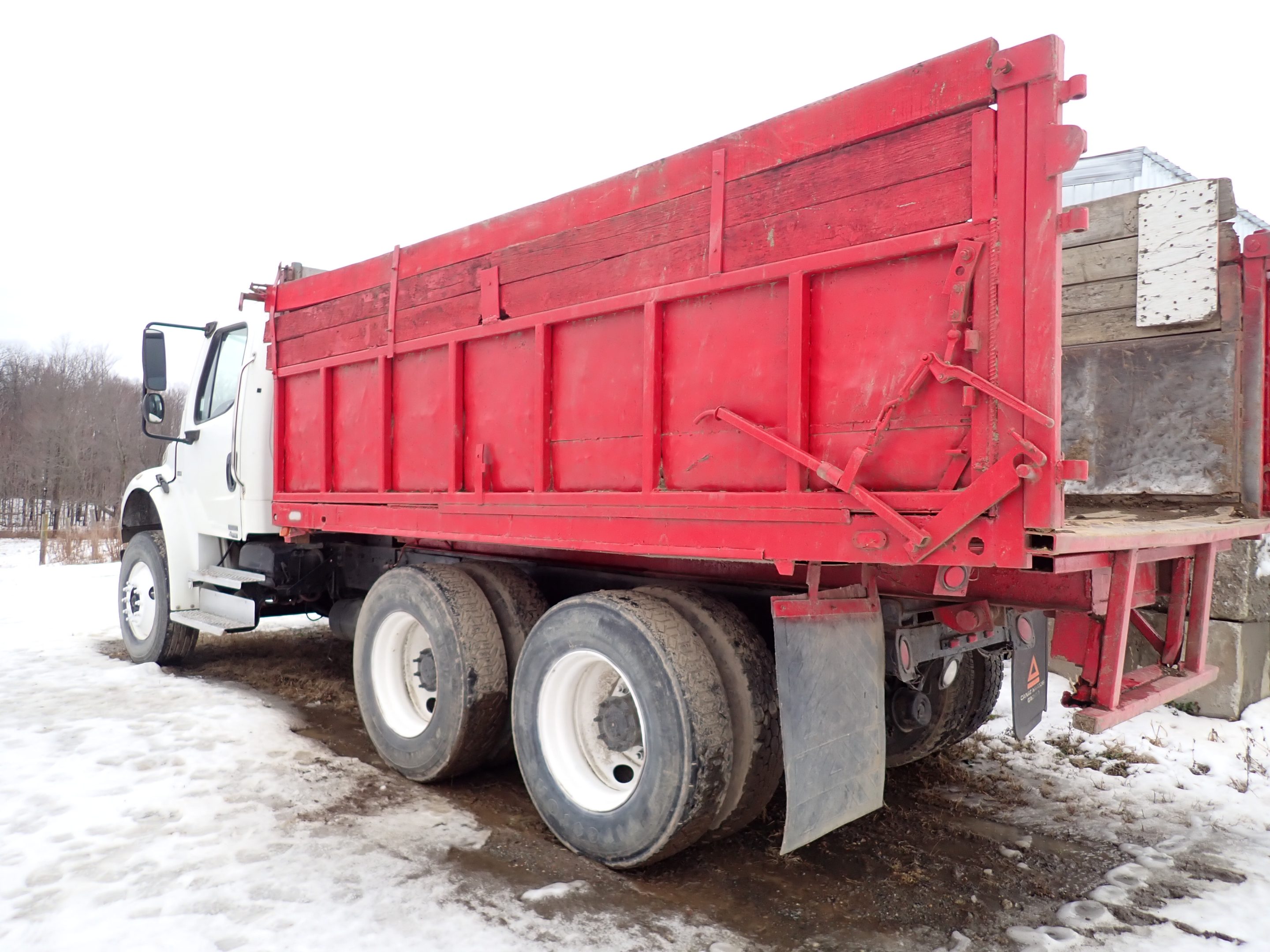 Camion dompeur Freightliner M2 avec roll-off-Année 2006-445581KM-Stock #S1867A/4891 – Image 3