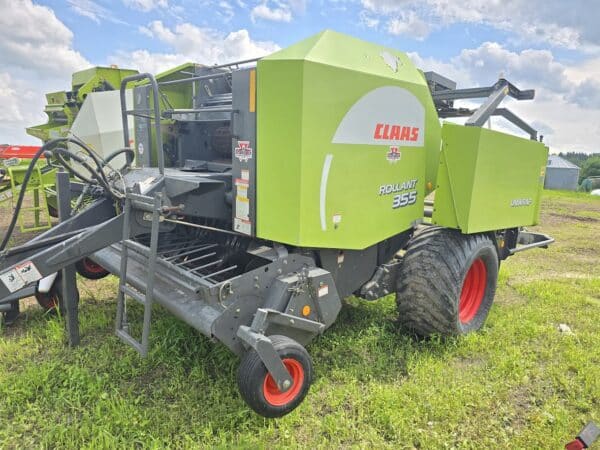 Presse à balle ronde enrobeuse Claas 355 roto cut uniwrap - Année:2009 -10500 balles - Stock#d8226e