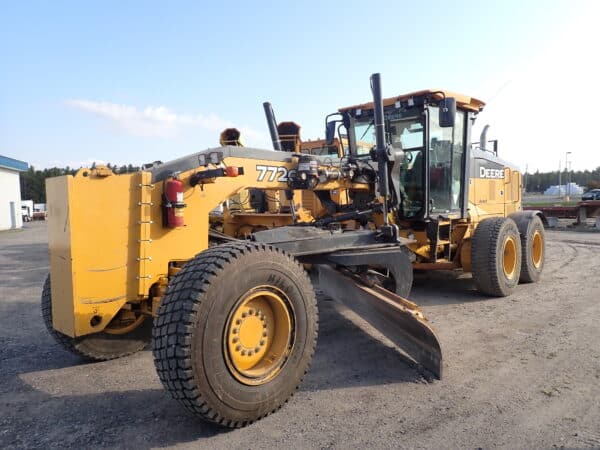 Gradder John Deere 772GP 2018 avec aile de côté