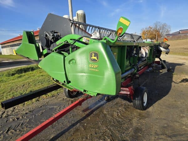 Table à grain John Deere 622f réel à l'air - Stock#d8602b