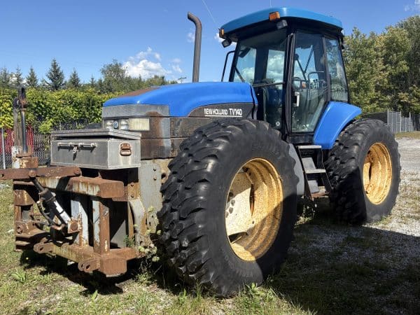 Tracteur New Holland TV140-Année:1999-6699HRS-StockE1135B/8821
