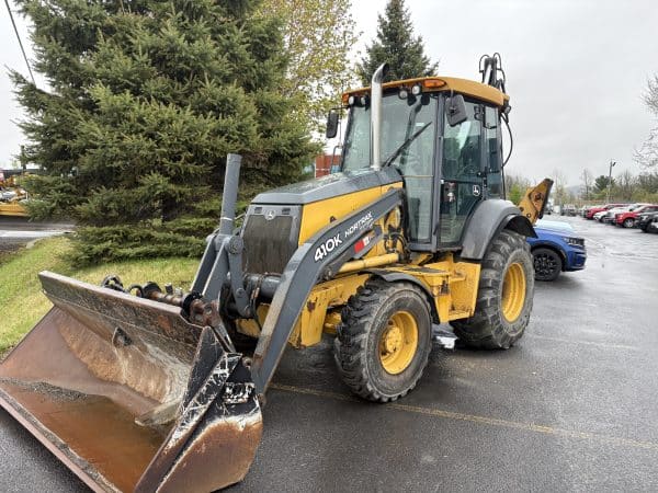 Pépine John Deere 410K avec boom extension et quick attache-Année:2014-5650 heures-Stock#E1127i/8724