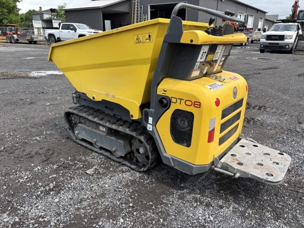 Brouette motorisé sur chenille Wacker Neuson Dt08 à l'état neuf-Année2021-250 heure-Stock#E1123D/9645