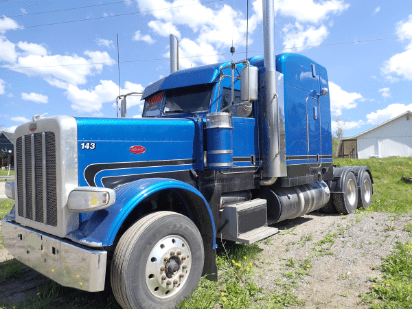 Camion 10 roues couchette Peterbilt 389 2018