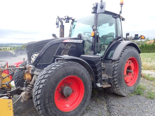 Tracteur Fendt 514 Vario 2015 avec front hitch PTO