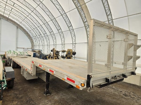 Remorque Drop Deck Alutrec 3 essieux 48 pi  avec rampe - Année:2013-État 9/10 - Stock#d7484dd