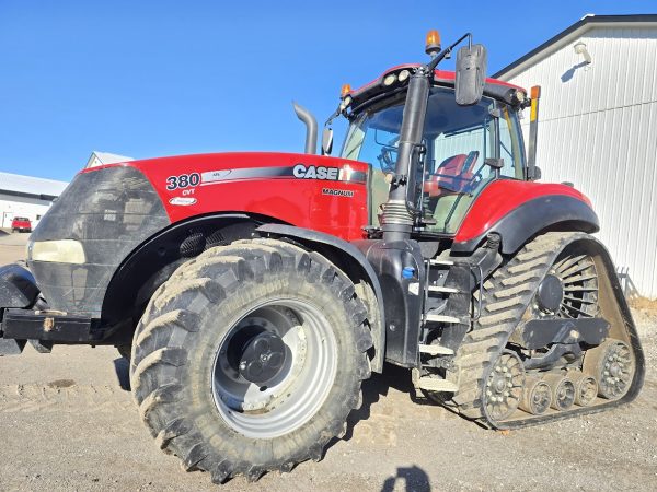 Tracteur Case Ih Magnum 380 CVT 40km, chenille 30 po - Année:2017-1600hrs - Stock#d8711d