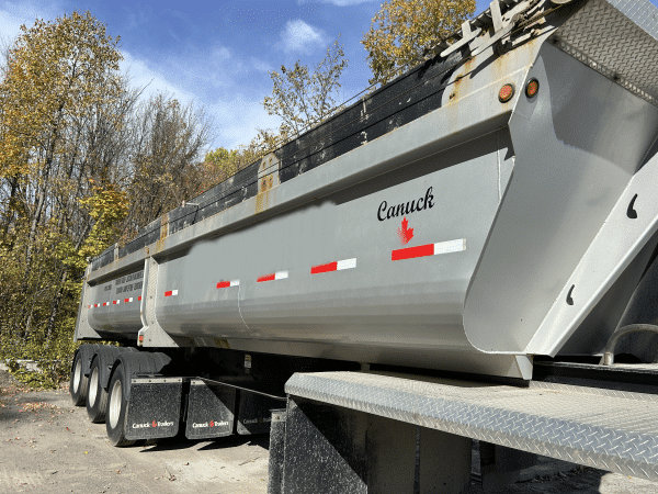 Kanuck 3-Axle Hybrid Dump Trailer Year: 2019 -Stock #P1426/10141