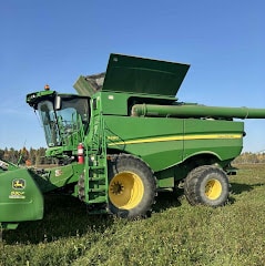 Batteuse John Deere S680 big top, 4x4, chopper - Année:2012-2365/3645hrs - Stock#d10110a