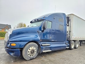 10-wheel Sleeper Truck Kenworth T2000, C15 engine - Year: 2007 - 1,028,104 km - Stock#d10028b