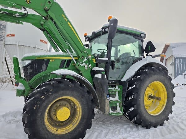 Tracteur John Deere  6R 165  loader, command pro , 50km - Année: 2024-580hrs - Stock#d10365a