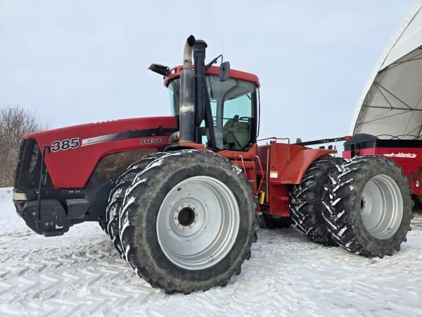 Tracteur articulé Case IH Steiger 385 pto, gps ready, pneu 620/70r46 - Année:2010-6692hrs ( Moteur 3000hrs) - Stock#d10393b