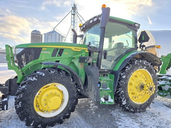 Tracteur John Deere 6 R145 loader ready,ivt 50 km -Année:2023-400 hrs - Stock#d10402a