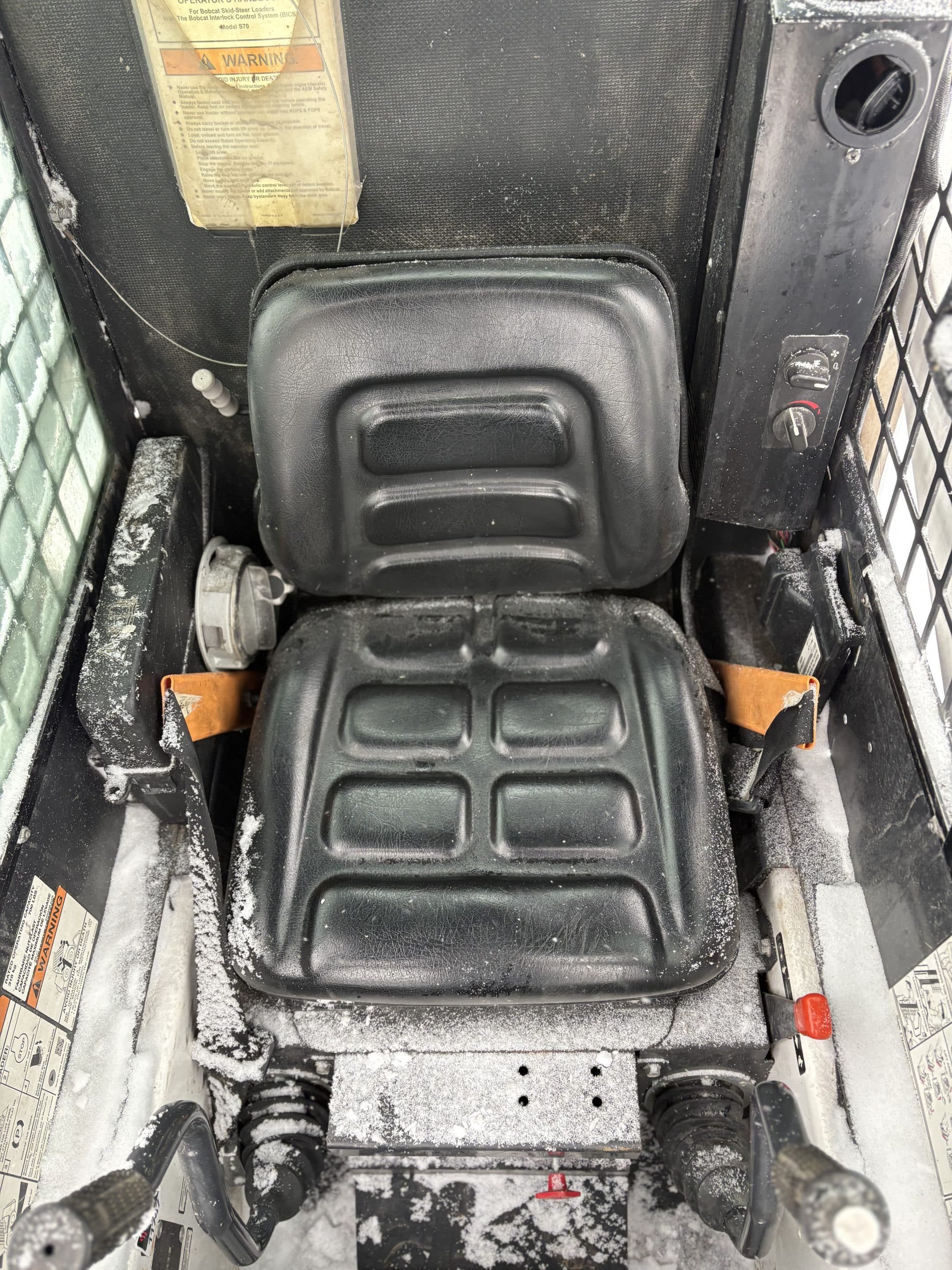 Skidsteer Bobcat S70-Bucket-3ieme fonction-776 heures-Année:2019-Stock#E1316E/10407 – Image 3