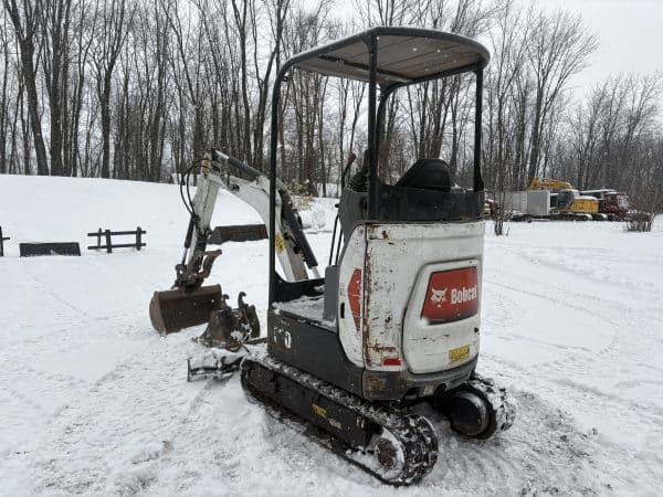 Bobcat E20 Excavator, Manual Quick Coupler, 2 Buckets, Hydraulic Thumb, 1,450 Hours, Year: 2019, Stock# E1316G/10407