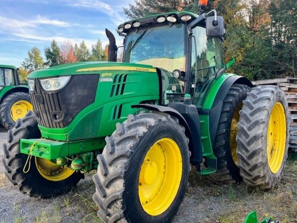 Tracteur John Deere 6170R powershift, 50km  roue double -Année:2013-4500 hrs- Stock#d9148h