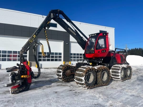 Bûcheuse multifonctionnelle Komatsu 931XC 2019 avec tête Komatsu C144 2024