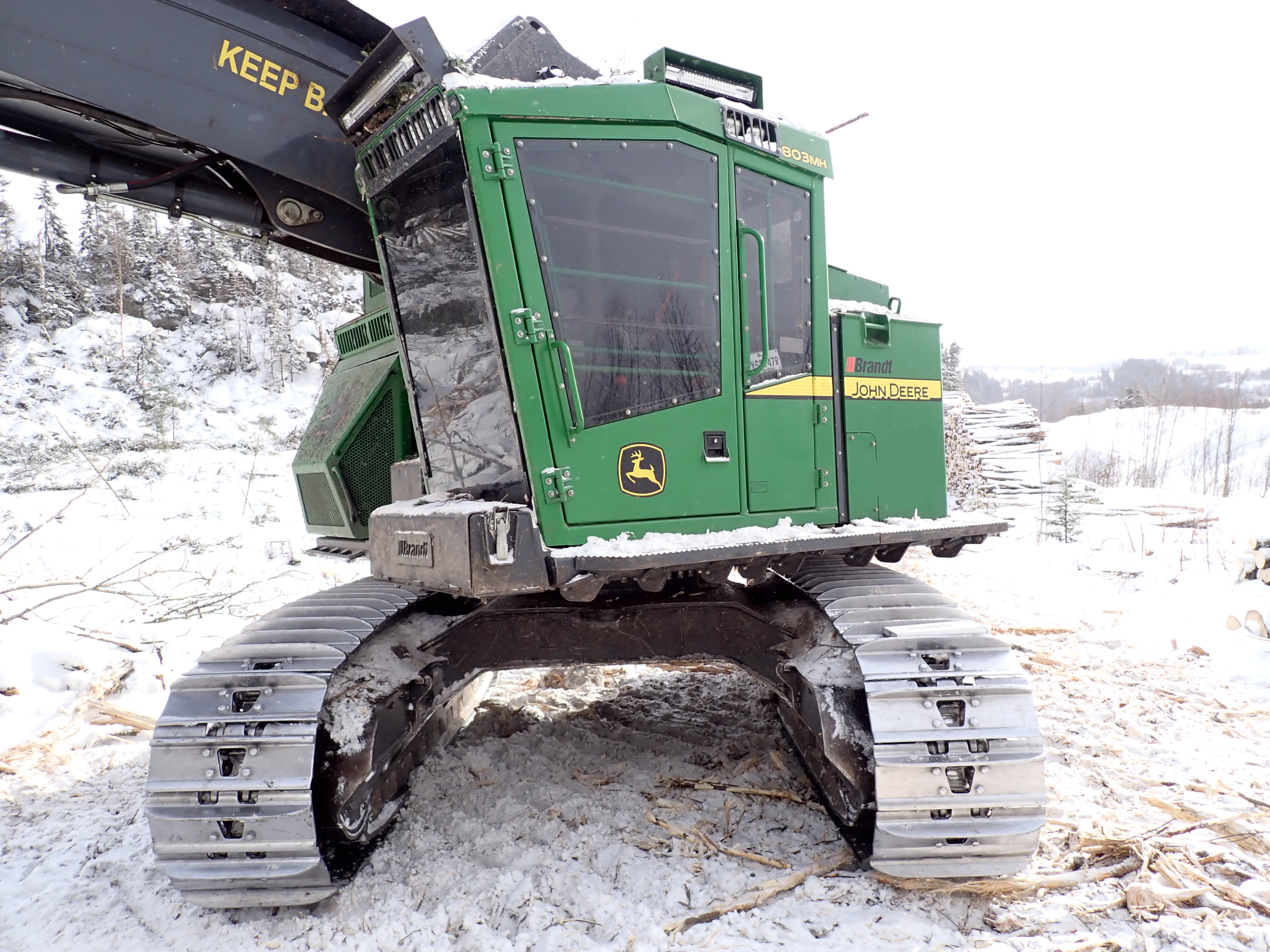 Bûcheuse John Deere 803MH 2021