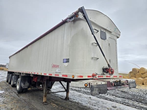 Stargate 4-axle dump trailer, Teflon, tarp, 3 doors - Year: 2008 - Stock#d9261x