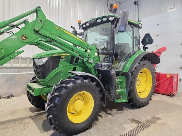 Tracteur John Deere 6R110 loader, suspension, ivt - Année:2024 - 250hrs - Stock#d9756g