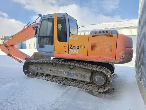 Excavatrice Hitachi Zaxis 200 godet fosset - Année:2001 - 13610 hrs - Stock#d9756h