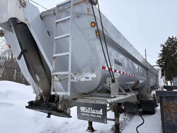 Damaged Midland SK340 Hybrid 3-Axle Dump Trailer - Year: 2009 - Stock #E1350B/10667