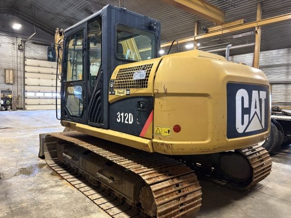 Excavatrice Cateprillar 312D quick manuel un bucket 36po EDF Année:2010-9750heures-Stock#E1354B/10681