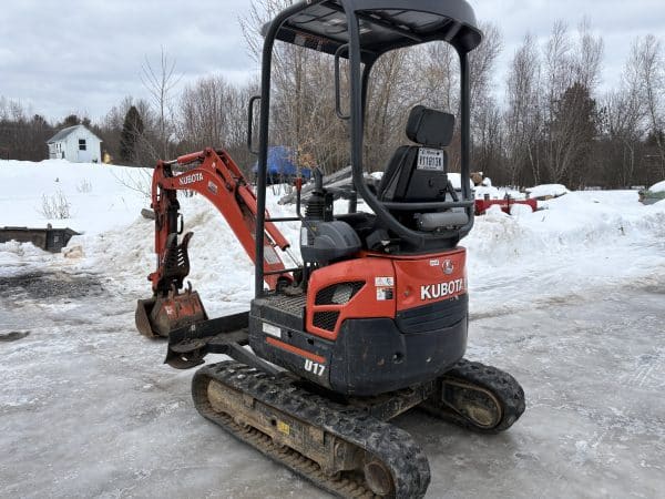 Mini excavatrice Kubota U17 quick attache manuel 2 godets pouce-Année:2019-1600heures-Stock#E1355B/10760
