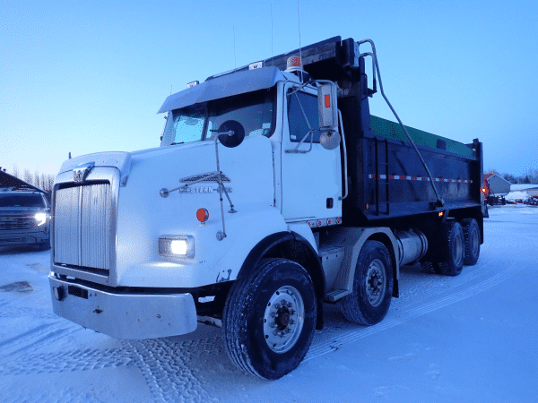 Camion dompeur 12 roues Western Star 2009