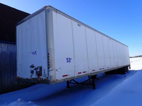 Remorque dry box Wabash 2008