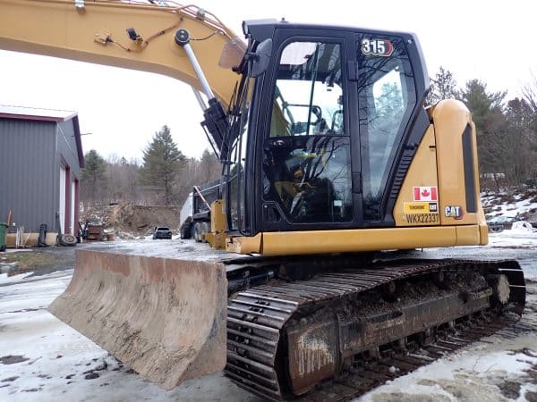 Excavatrice Caterpillar 315 Next Gen avec 2 godets réversible et garantie-2175HRS-Année 2023-Stock#S2529A/10584