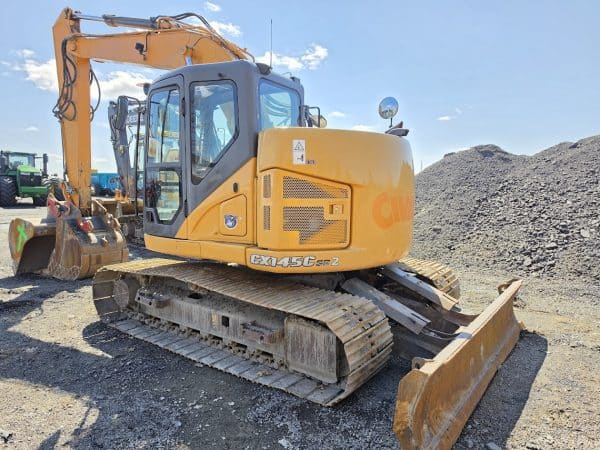 Excavatrice Case CX 145 lame 2 godets - Année: 2016 - 9000hrs - Stock#d10882e