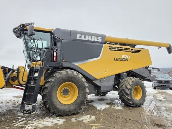 Batteuse Claas Lexion 670 avec possibilité table d'andin Mac don - Année:2015 - 1283/1950hrs - Stock#d10920o