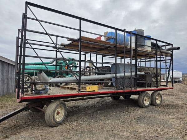 Remorque à ridelle roberge 24 pi-Stock#d10830r
