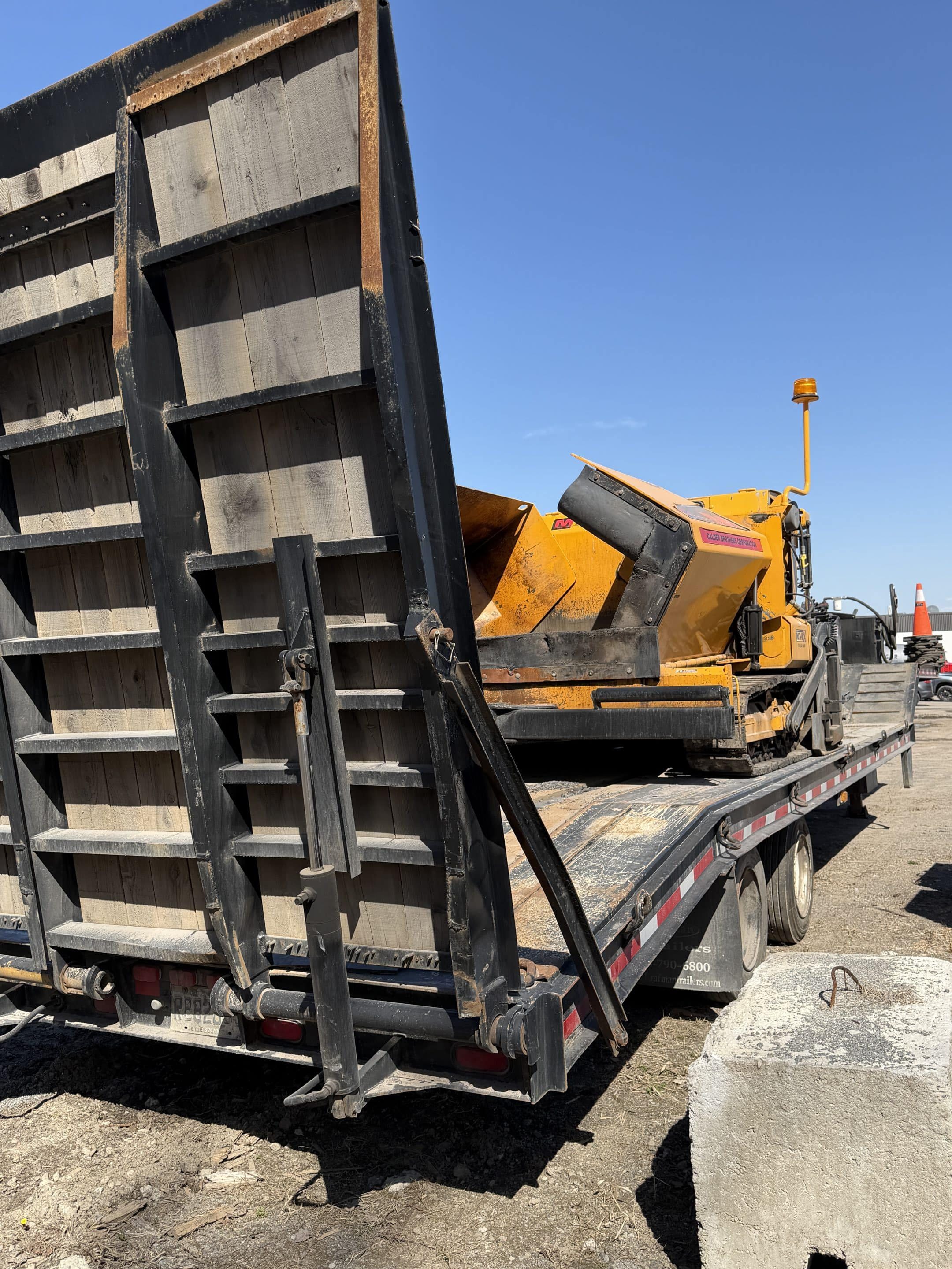 25-ton 2-axle Kaufman trailer Year: 2009 -Stock #P1516/10986b - Image 8