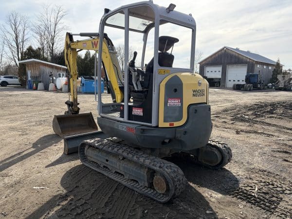 Excavatrice Waker Neuson EZ38 quick manuel 2 godets-2250heure-Année:2018/Stock#E1381C/10931