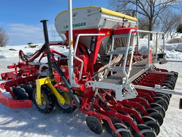Pöttinger Terradisc disc harrow with Aerosem 4000 5" combined drill and Delimbe seeder -Year: 2022-Stock #d10895a