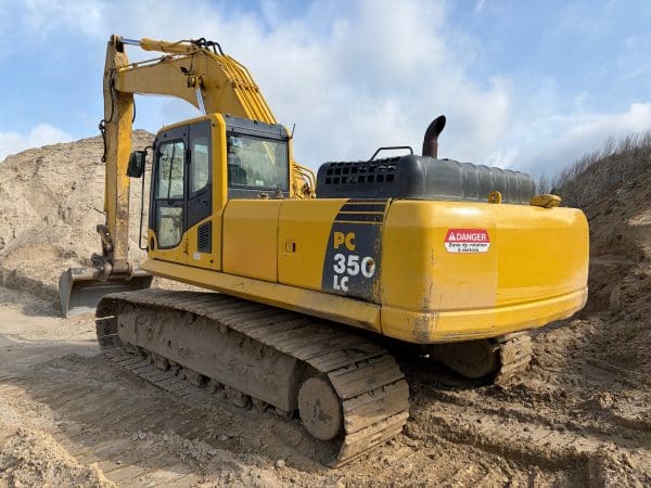Excavatrice Komatsu PC-350LC8 quick attache manuel 2 godets-15.500heures-Année:2011-Stock#E1330L/10550