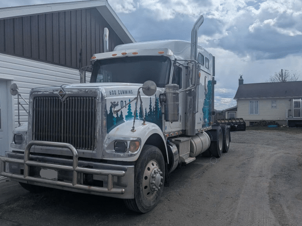 Camion 10 roues couchette International Eagle 9900i 2015