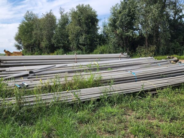 Ensemble de bar de 5po,4 po , 3po 2,po avec 100 gicleur avec pompe 5po-Stock#5219t